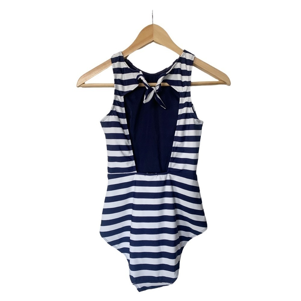 𝅺NWT Jack Wills Shrenstone Stripe Nautical One Piece Coastal Classic Swimsuit 2 - Picture 4 of 4